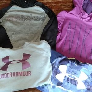 Youth hoodie bundle Nike, adidas, under armour